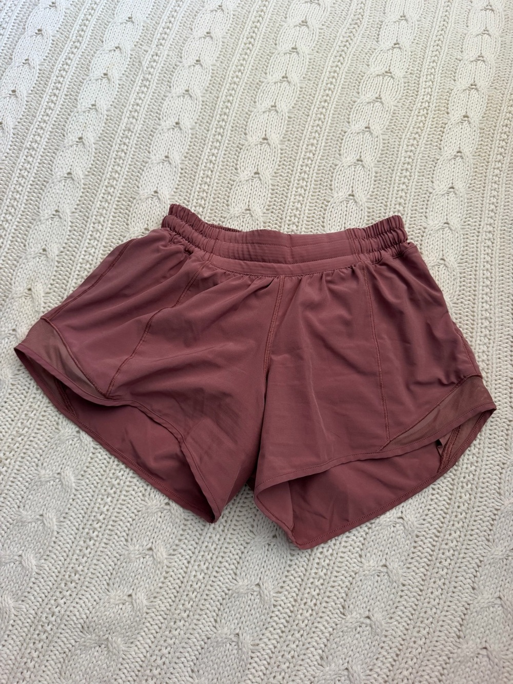 Women's lululemon Running Shorts in Mauve size 4